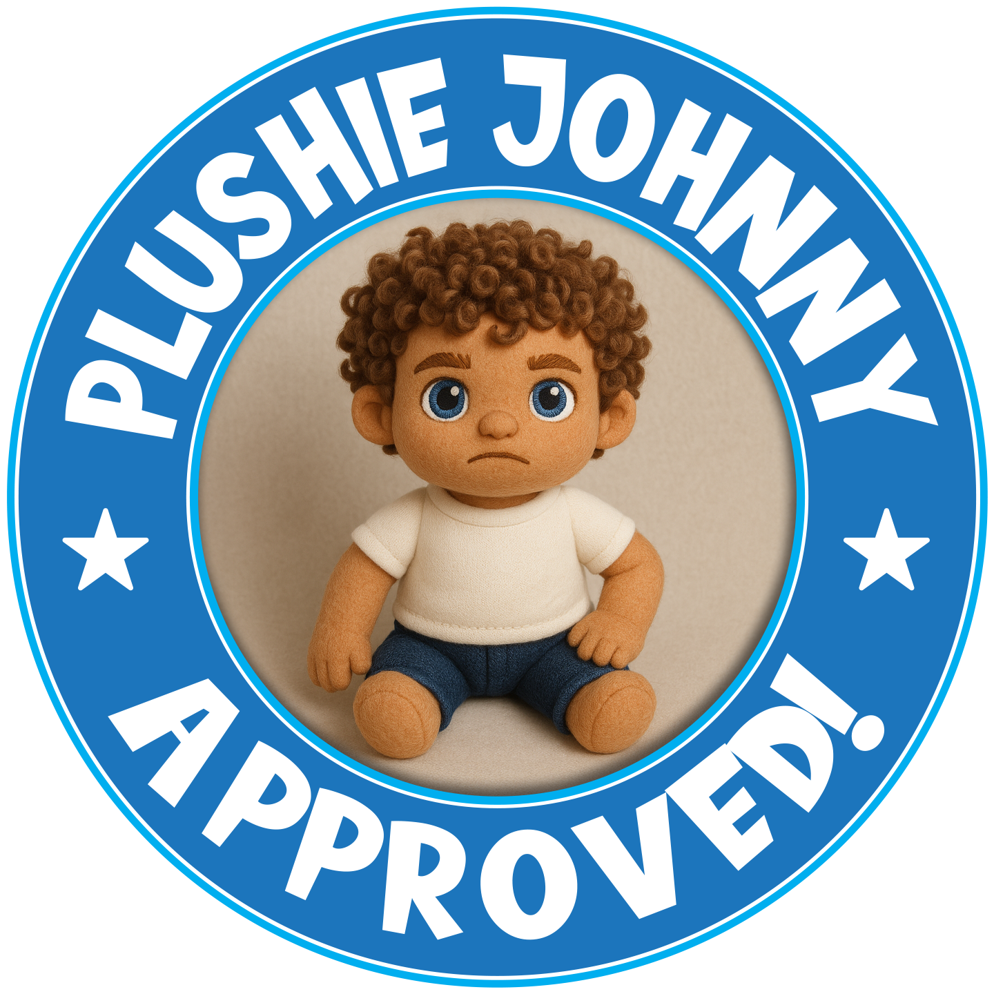Plushie Johnny Sticker